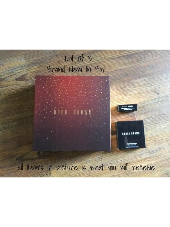Bobbi Brown Other - Bobbi Brown Bronze Glow Highlight Powder & Lip Color Lipstick Gift Set New